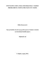 Utjecaj biološke obrade tropa grožđa pomoću Trametes versicolor na ekstrakciju fenolnih spojeva