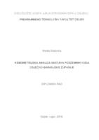 Kemometrijska analiza sastava podzemnih voda Osječko-baranjske županije