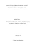 Proizvodnja i karakterizacija enzima ß-glukozidaza uzgojem Thermomyces lanuginosus na pljevici ječma