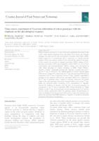 Time-course experiment of Fusarium infestation of wheat genotypes with the emphasis on the physiological response