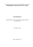 Obrada otpadne vode iz kućanstva tehnologijom efektivnih mikroorganizama