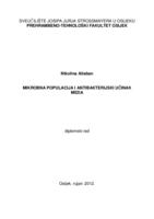 Mikrobna populacija i antibakterijski učinak meda