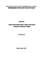 Odnos koncentracija selena u kozjem mesu prema razinama u iznutricama i mlijeku