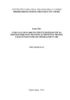 Utjecaj uvjeta kruto-tekuće ekstrakcije na ekstraktibilnost proteina iz pšeničnog brašna s različitim udjelom mineralnih tvari