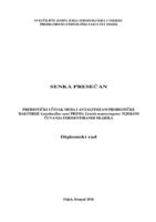 Prebiotički učinak meda i antagonizam probiotičke bakterije Lactobacillus casei prema Listeria monocytogenes tijekom čuvanja fermentiranih mlijeka