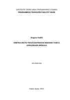 Kinetika kruto–tekuće ekstrakcije fenolnih tvari iz liofiliziranih smokava