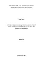 Optimiranje i modeliranje procesa kruto-tekuće ekstrakcije polifenolnih spojeva iz ekološki uzgojenog zrna soje