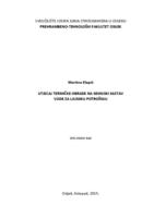 Utjecaj termičke obrade na kemijski sastav vode za ljudsku potrošnju