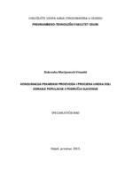 Konzumacija pekarskih proizvoda i procjena unosa soli odrasle populacije s područja Slavonije