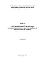 Utjecaj dodatka trehaloze na udio fenola, antioksidativnu aktivnost, boju i teksturu želea od naranče tijekom skladištenja