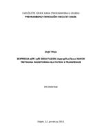 Ekspresija af/R i af/S gena plijesni Aspergillus flavus nakon tretmana inhibitorima glutation S-transferaze