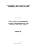 Utjecaj stupnja zagađenosti pšenice plijesnima Fusarium graminearum na udjel deoksinivalenola (DON-a) u sladu