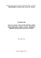 Udio β-glukana u različitim sortama ječma uroda 2008./2009. godine i utjecaj ječmenog brašna na reološka svojstva tijesta