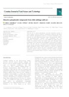 prikaz prve stranice dokumenta Bioactive polyphenolic compounds from white cabbage cultivars