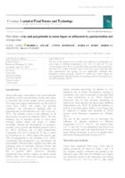 prikaz prve stranice dokumenta Microbial safety and polyphenols in cocoa liquor as influenced by pasteurisation and storage time